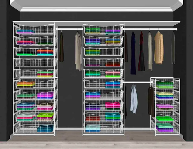 Garderobe innredningsløsninger