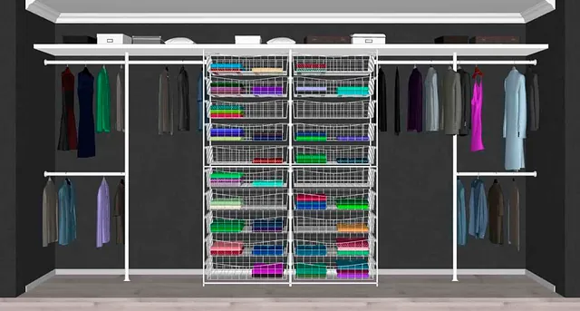 Garderobe innredningsløsninger