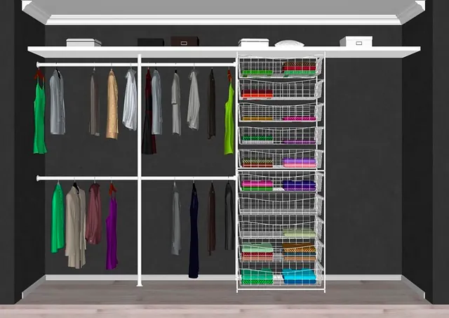 Garderobe innredningsløsninger