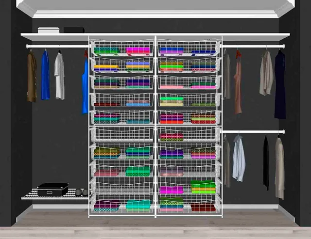 Garderobe innredningsløsninger